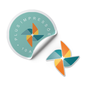 ADESIVO TRANSPARENTE IMPRESSO E RECORTADO Vinil Transparente,    Recorte eletrônico / Meio Corte, 